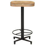 Bar Stool Set of 2 Natural wood