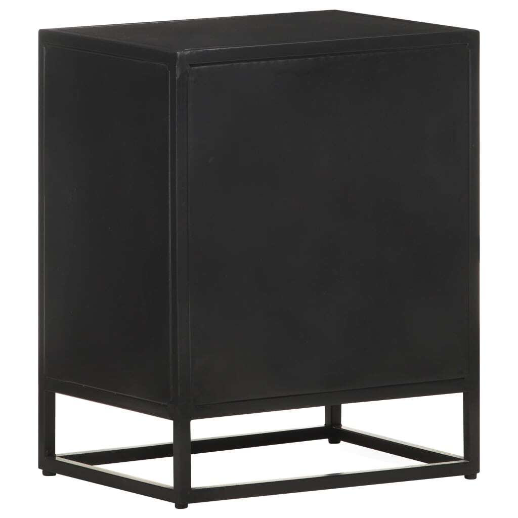 Bedside Cabinet Natural wood Rough mango wood Small