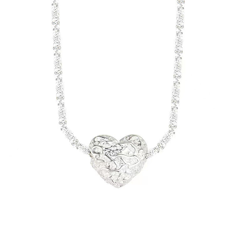 Chain Sense Net Red Trend Necklace – Fashionable Statement Jewelry
