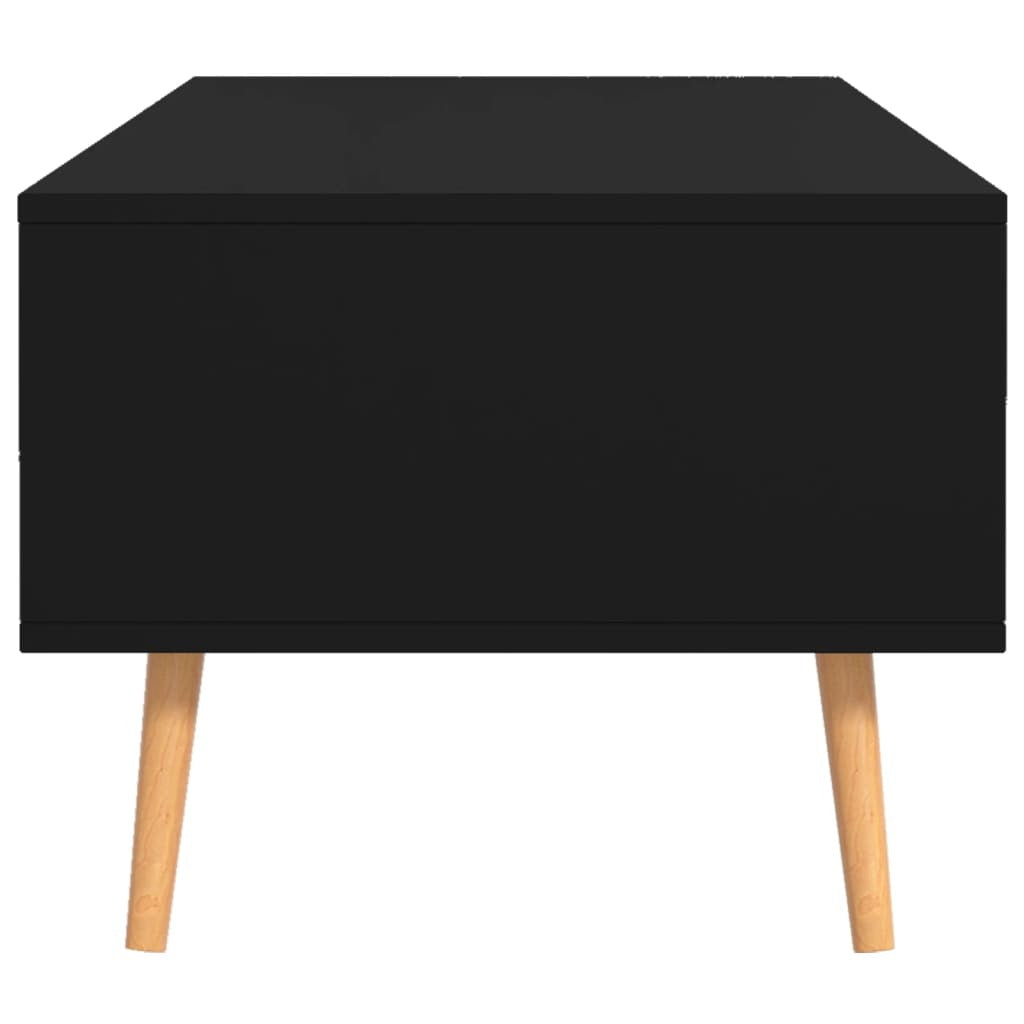 Coffee Table Black Engineered wood, MDF 39.4 x 19.5 x 16.9 in