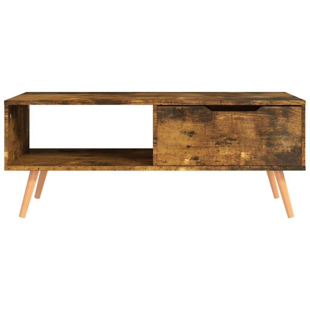 Coffee Table Smoked oak Engineered wood Medium Coffee Table