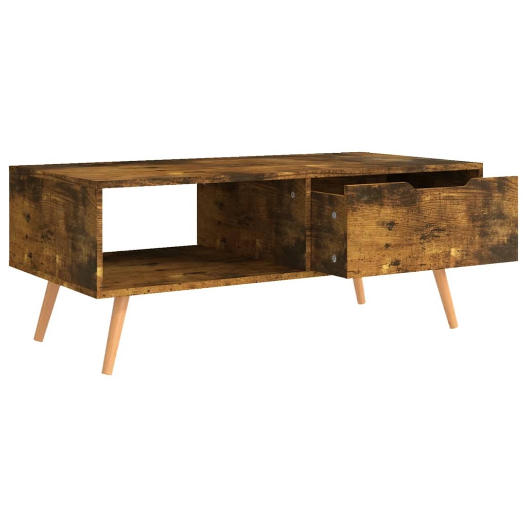 Coffee Table Smoked oak Engineered wood Medium Coffee Table