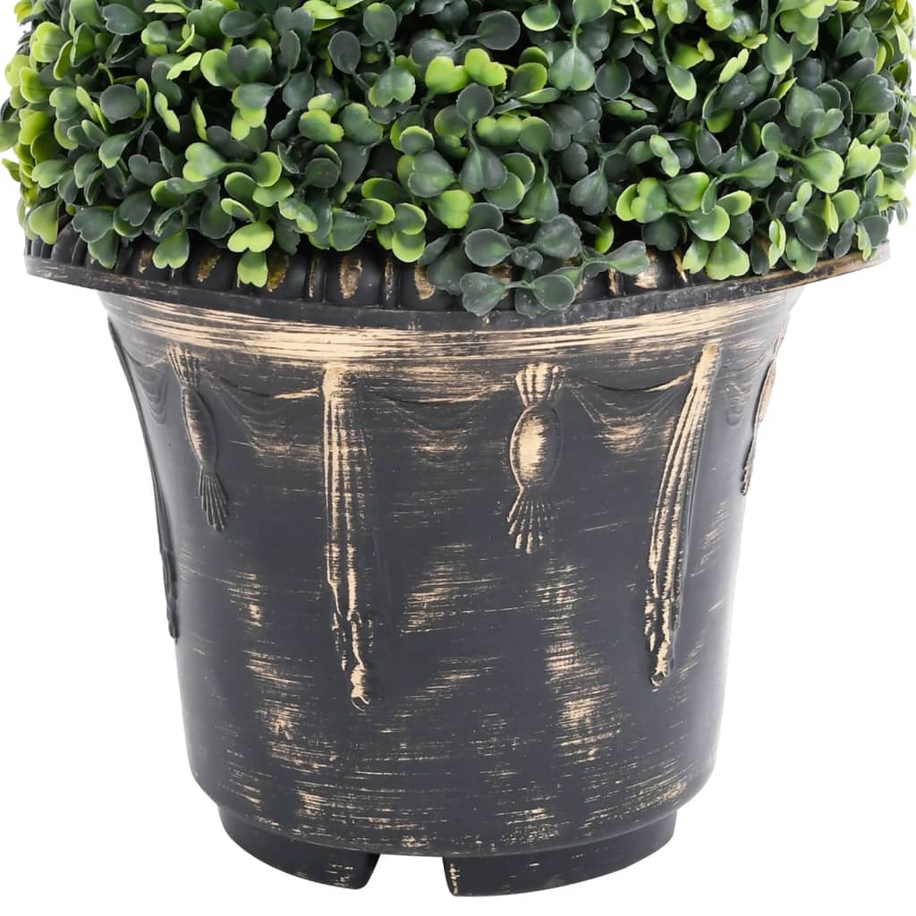 Artificial Plant Mixed Green Polyethylene, Metal, Polypropylene