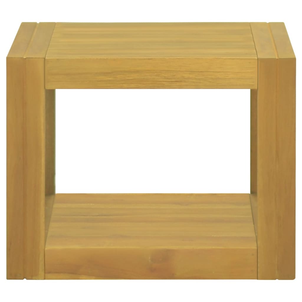 Bathroom Cabinet Natural Wood Solid Teak Wood Medium Modern