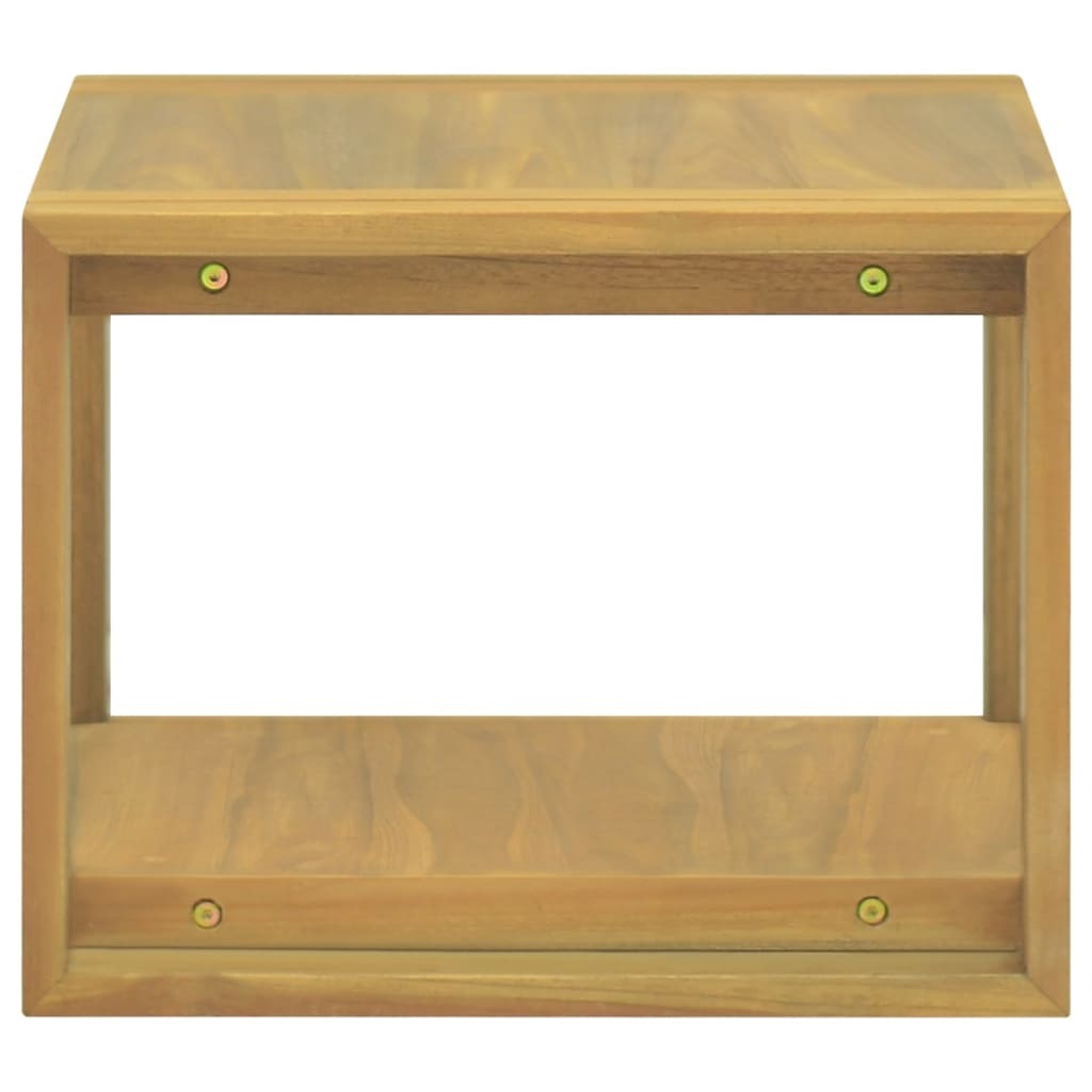 Bathroom Cabinet Natural Wood Solid Teak Wood Medium Modern