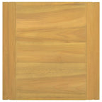 Bathroom Cabinet Natural Wood Solid Teak Wood Medium Modern