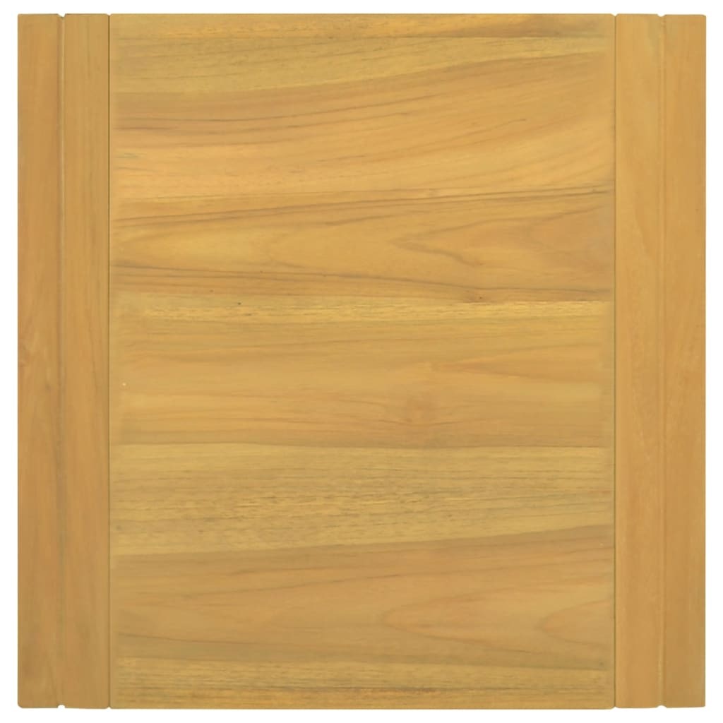 Bathroom Cabinet Natural Wood Solid Teak Wood Medium Modern