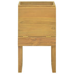 Bathroom Cabinet Natural Teak Solid Teak Wood Medium