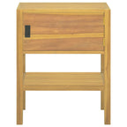 Bathroom Cabinet Natural Teak Solid Teak Wood Medium