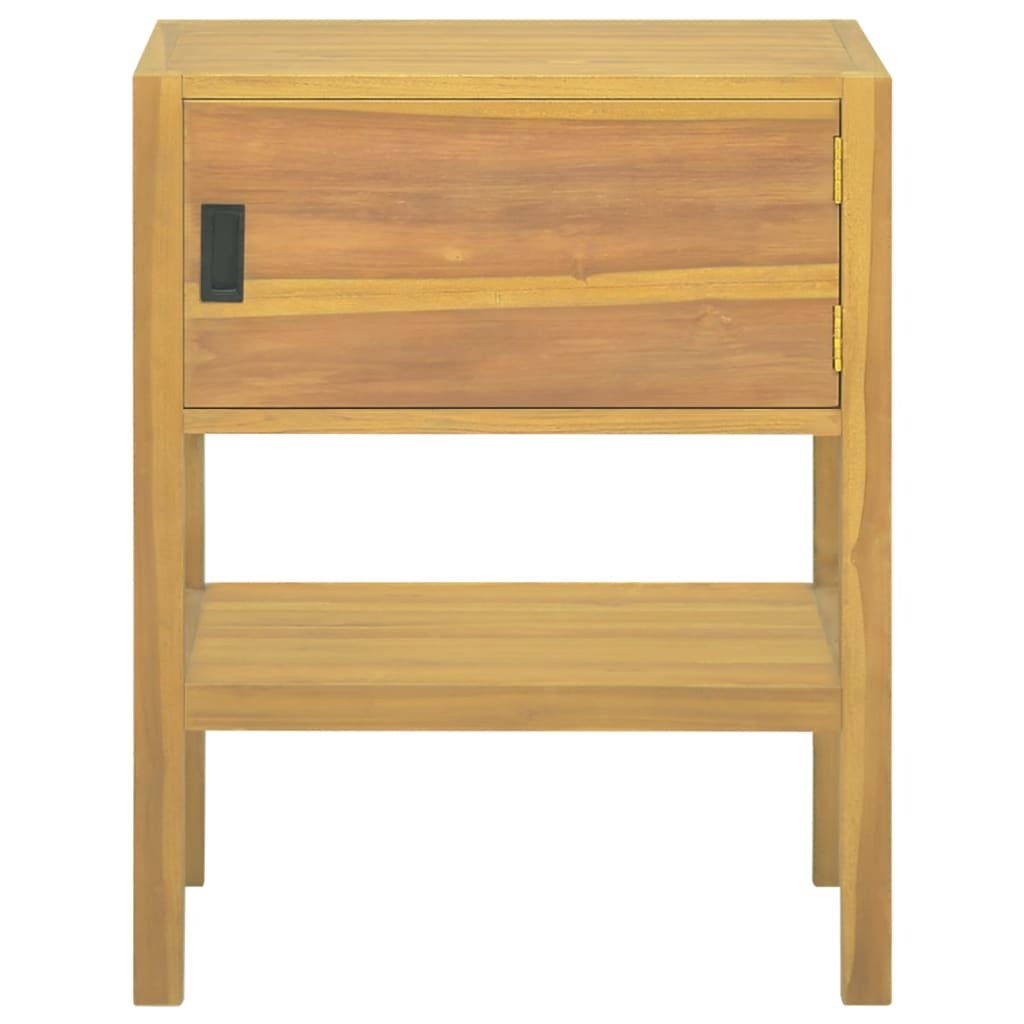 Bathroom Cabinet Natural Teak Solid Teak Wood Medium
