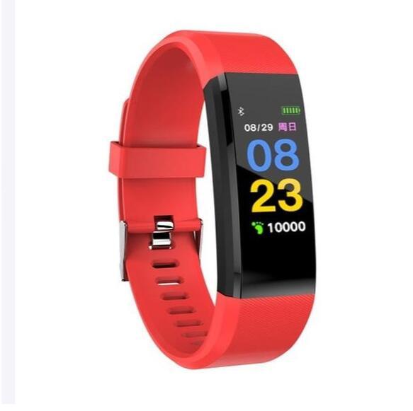 Bluetooth Smart Bracelet with Heart Rate Monitor & Fitness Tracker