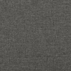 Bed Frame Dark gray Polyester, Plywood, Engineered Wood Twin