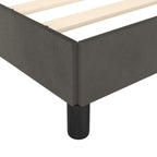 Bed Frame With Headboard Dark Grey