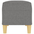 Bench Dark Grey Polyester Large Durable Rectangular