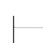 3-Panel Room Divider White 59.1"x78.7" Fabric