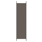 5-Panel Room Divider Anthracite 98.4"x78.7" Fabric