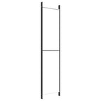 4-Panel Room Divider White 78.7"x86.6" Fabric