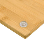 Cooker Covers 2 pcs 19.7"x11"x0.6" Bamboo
