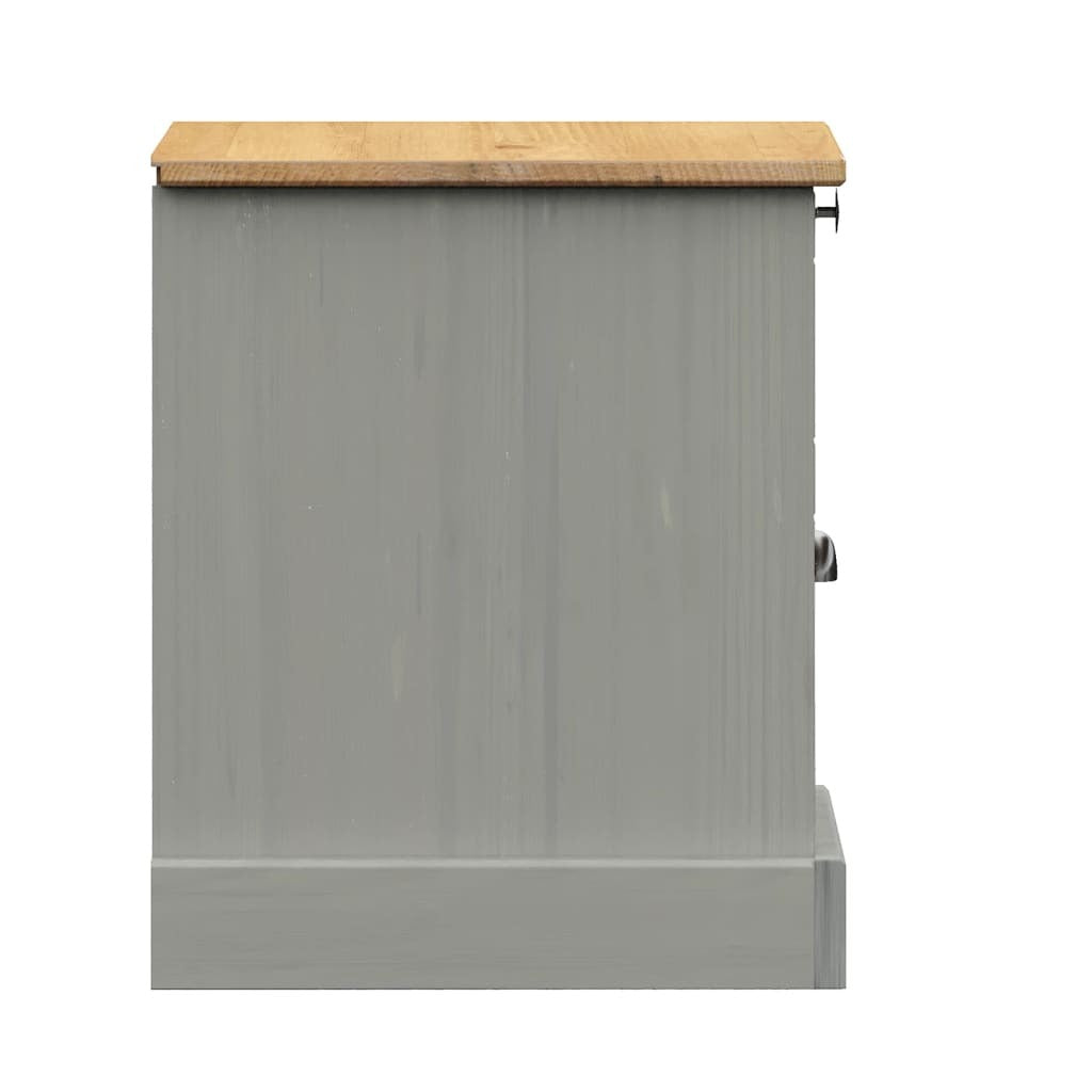 Bedside Cabinet Grey