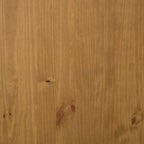 Bedside Cabinet Oak Solid pine wood, engineered wood, plastic