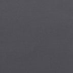 Chair Cushion Set of 4 Anthracite Oxford fabric (100% polyester)
