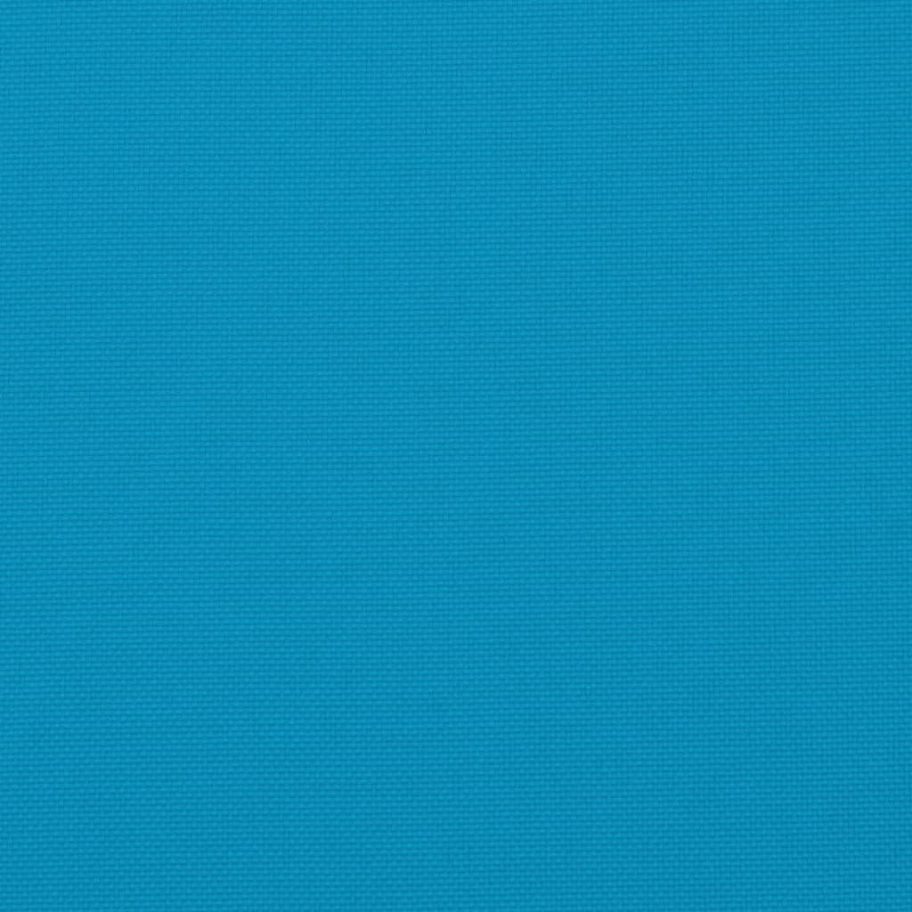 Chair Cushion Set of 4 Light Blue Oxford fabric (100% polyester)