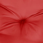 Chair Cushion Set of 6 Red Oxford fabric (100% polyester)