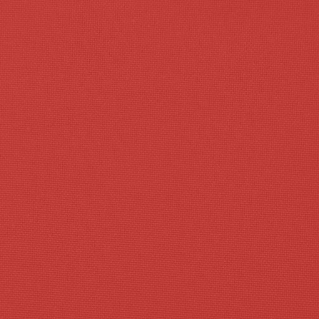 Chair Cushion Set of 6 Red Oxford fabric (100% polyester)