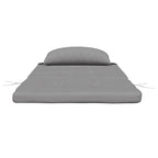 2-Pack Grey Adirondack Chair Cushions Oxford Fabric (100% Polyester)