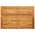 Balcony Table Brown Solid Acacia wood Medium Foldable