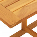 Balcony Table Brown Solid Acacia wood Medium Foldable