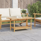 Coffee Table Natural Bamboo Bamboo 35.4 x 19.7 x 17.7 in