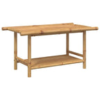 Coffee Table Natural Bamboo Bamboo 35.4 x 19.7 x 17.7 in