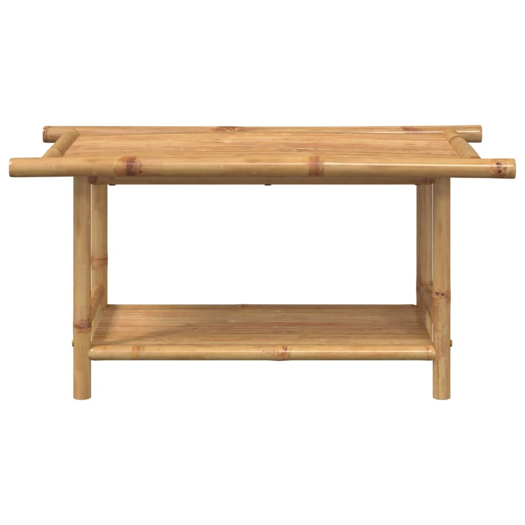 Coffee Table Natural Bamboo Bamboo 35.4 x 19.7 x 17.7 in