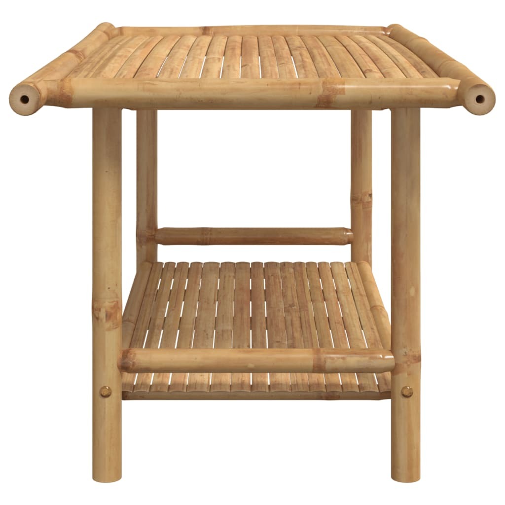 Coffee Table Natural Bamboo Bamboo 35.4 x 19.7 x 17.7 in