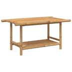 Coffee Table Natural Bamboo Bamboo 35.4 x 19.7 x 17.7 in