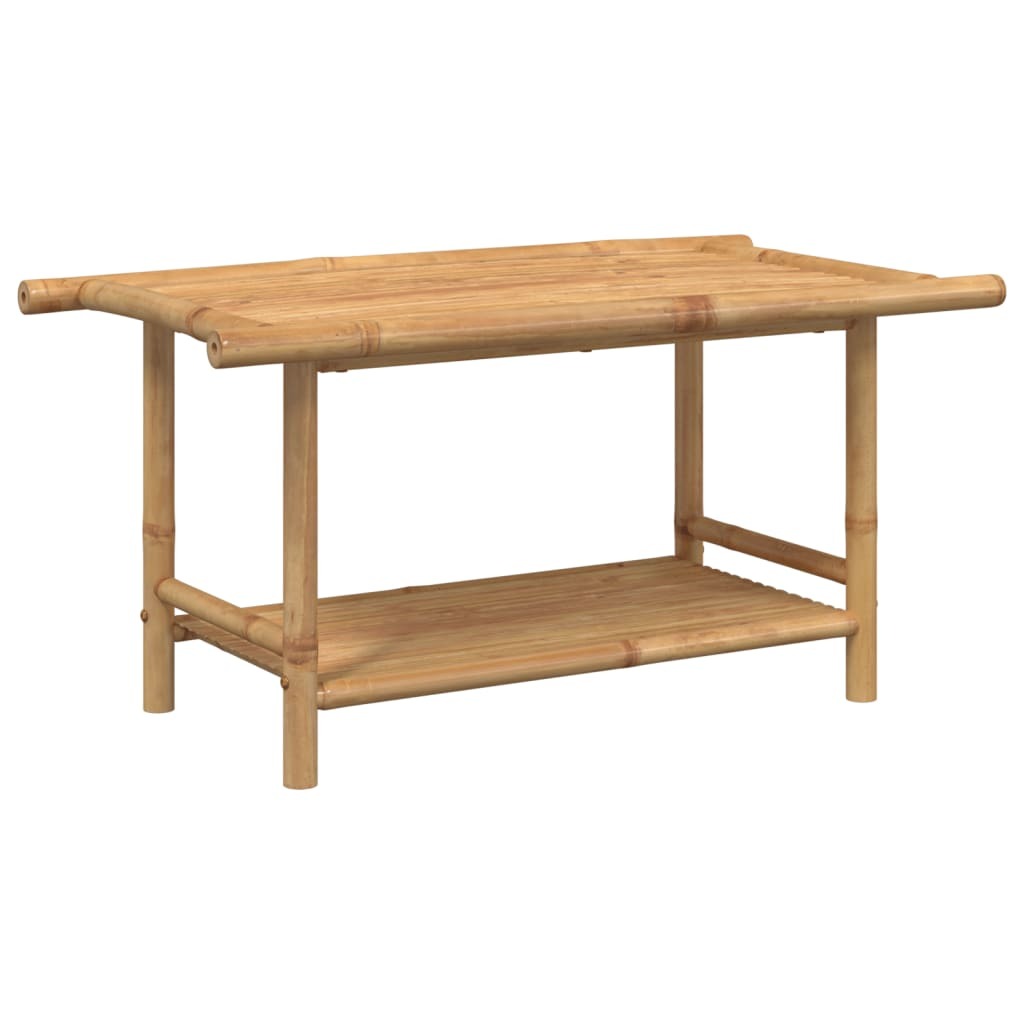 Coffee Table Natural Bamboo Bamboo 35.4 x 19.7 x 17.7 in