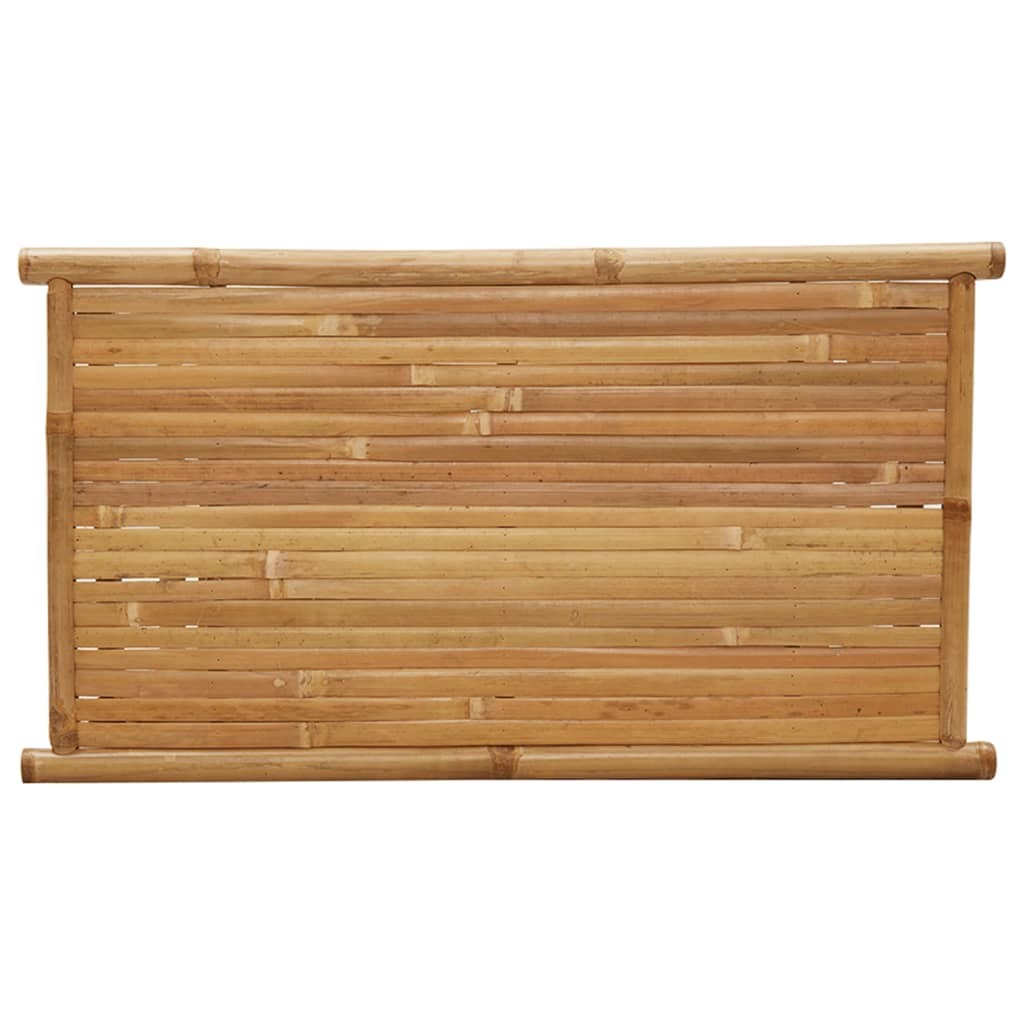 Coffee Table Natural Bamboo Bamboo 35.4 x 19.7 x 17.7 in