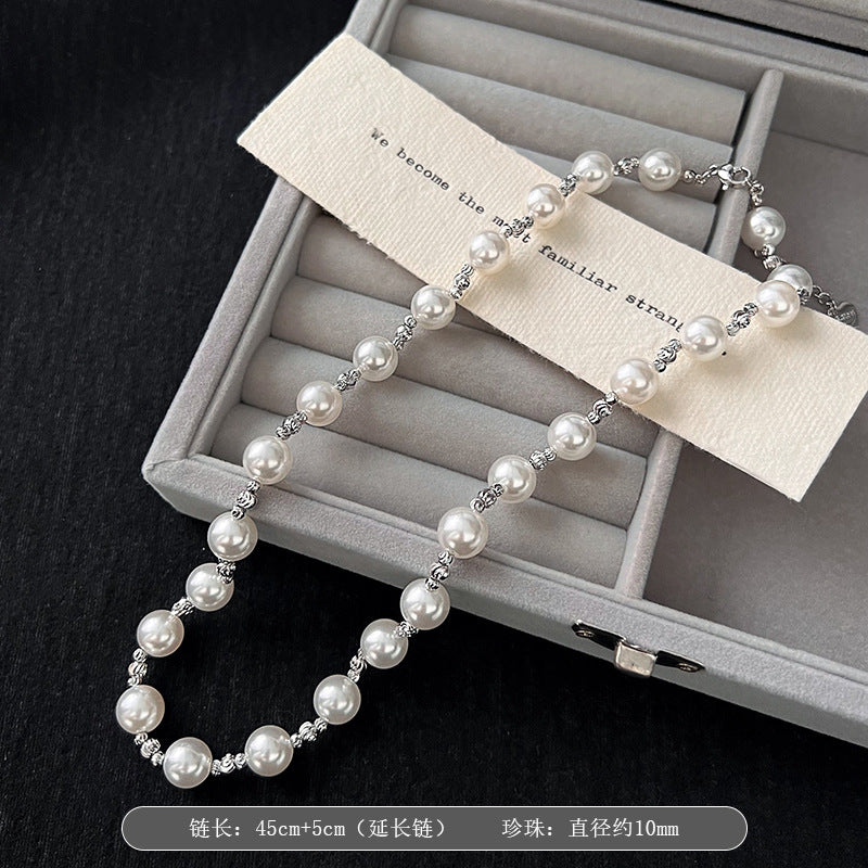 Women's Luxury Clavicle Chain Sweater – High-End, Elegant Autumn/Winter Design