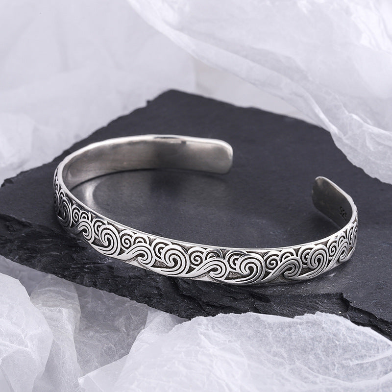 Custom Spray Pattern Artistic Bracelet for Women – Personalized Jewelry Gift
