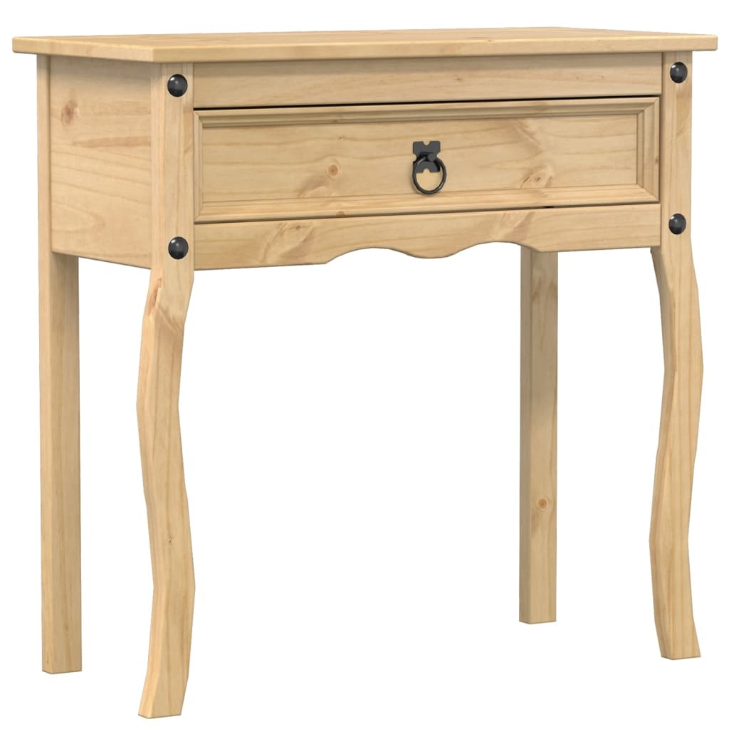 Console Table Honey wax finish