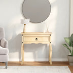 Console Table Honey wax finish
