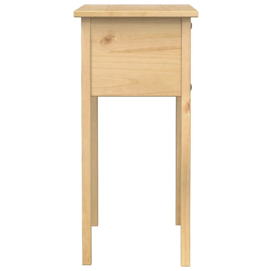 Console Table Honey wax finish