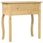 Console Table Honey wax finish