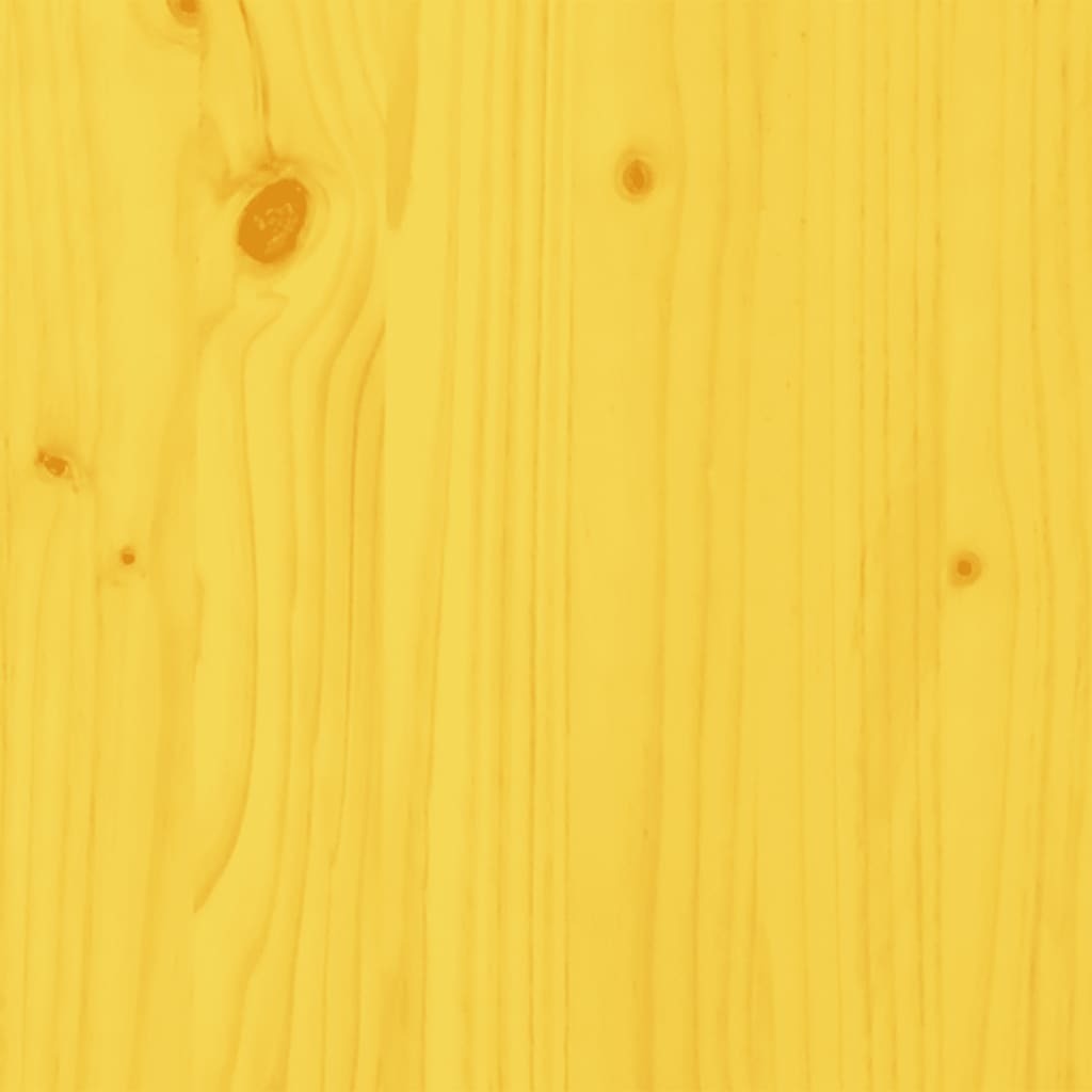 Adirondack Chair Yellow Solid Fir Wood Medium Ergonomic