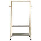 Clothes Rack Bamboo Medium Foldable Bamboo Clothes Rack