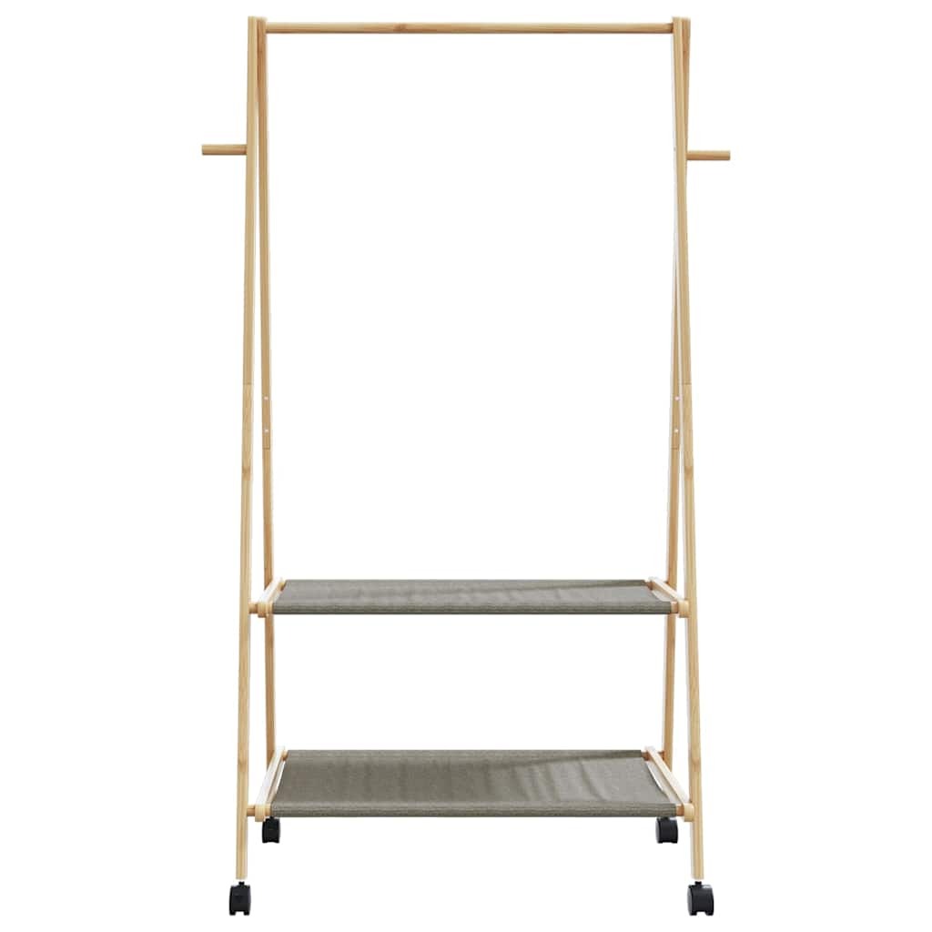 Clothes Rack Bamboo Medium Foldable Bamboo Clothes Rack