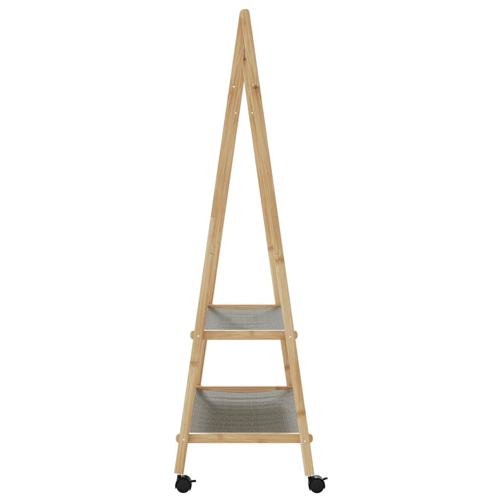 Clothes Rack Bamboo Medium Foldable Bamboo Clothes Rack