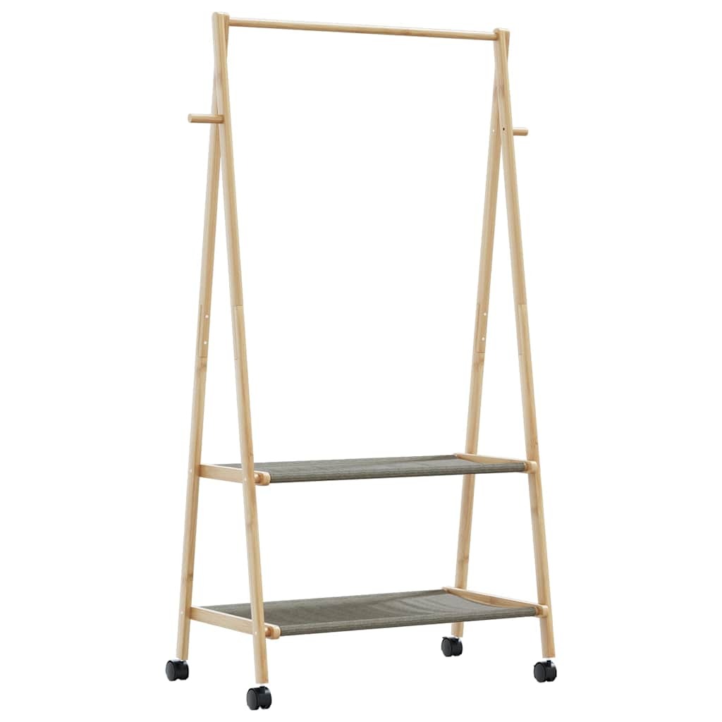 Clothes Rack Bamboo Medium Foldable Bamboo Clothes Rack