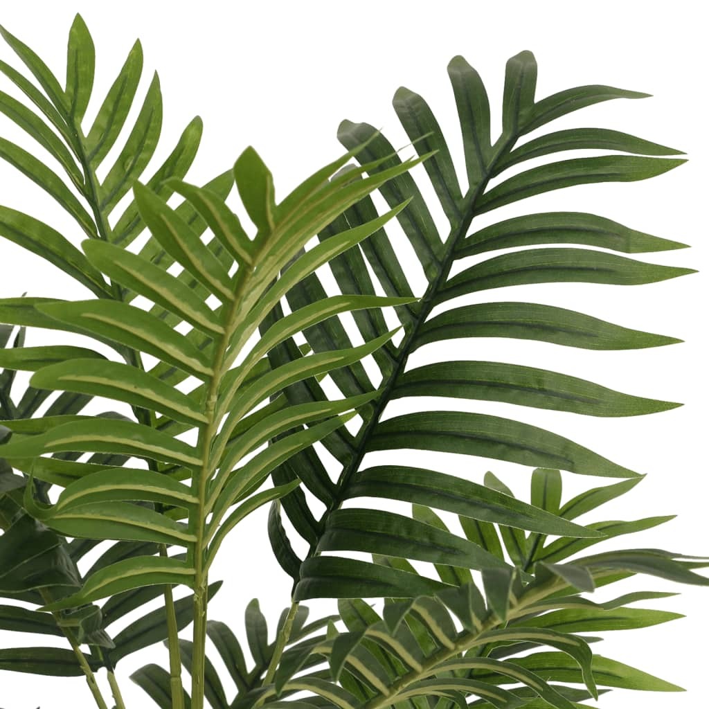 Artificial Palm Tree Green Polypropylene, Iron Wire, Fabric, Cement